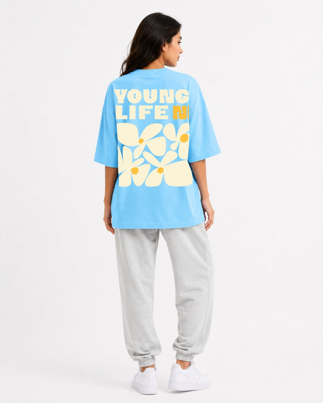 Take it easy-young life oversized t shirt