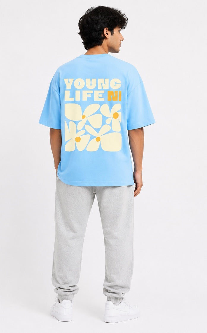 Take it easy-young life oversized t shirt