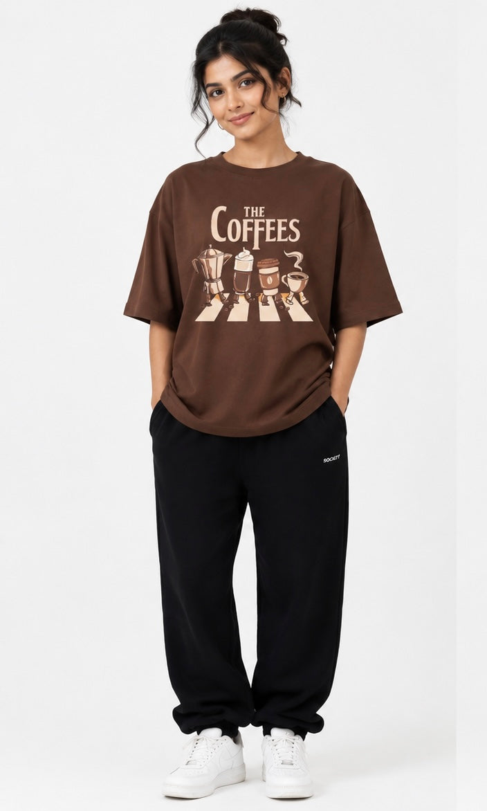 THE COFFEES OVERSIZED T-SHIRT