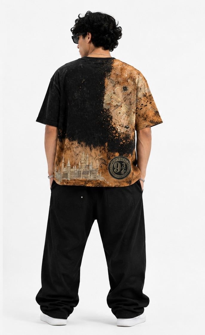 Harry Potter™ Vintage Graphic Oversized T-Shirt