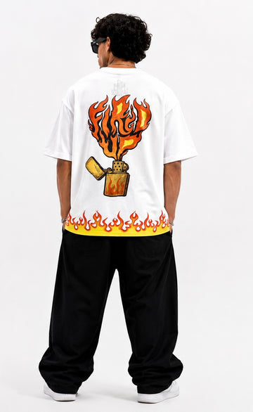 BAD FIRE Oversized T-Shirt 🔥